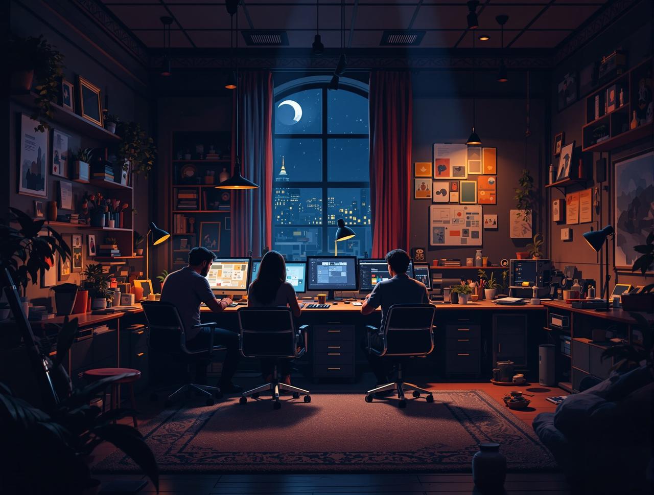 蕃茄漫剧品牌故事 - 创作团队的温暖工作室